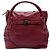 Borsa Bartow in pelle rossa Burberry Rosso Bordò