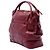 Borsa Bartow in pelle rossa Burberry Rosso Bordò - vista 2