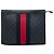 Clutch Gucci Black GG Supreme Web Nero