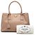 Borsa Prada Brown Large Saffiano Lux Galleria Marrone Carne - vista 7