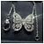 Collana Butterfly in Diamante De Beers Argento - vista 5