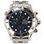 Omega Seamaster Professional 300 Chronograph 2598.80 Quadrante Blu Automatico 41.5mm Nero Silver hardware
