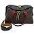 Borsa a tracolla Louis Vuitton Tuileries Besace Color Block Marrone Nero Rosso