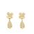 Tiffany & Co Orecchini pendenti Tiffany in oro giallo 18K con diamanti