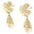 Tiffany & Co Orecchini pendenti Tiffany in oro giallo 18K con diamanti - vista 2