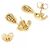 Tiffany & Co Orecchini pendenti Tiffany in oro giallo 18K con diamanti - vista 3