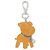 Fendi ITO 7AP105 B09 Portachiavi Argento Arancione