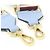 Fendi Strap You 8AV134 ADKG Blu Beige - vista 5