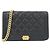 Catena per portafoglio Chanel Boy Line AP1117 Black Nero