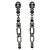 Orecchini a lobo Chanel Gray and Silver Marrone Argento