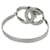 Bracciale rigido Chanel blu navy e argento  - vista 2