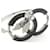 Bracciale rigido Chanel blu navy e argento  - vista 3
