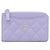 Tarjetero Chanel Timeless Classic Purple Púrpura