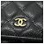 Catena per portafoglio Chanel Timeless Classic Line AP0250 Nero Bordò - vista 4