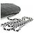 Catena per portafoglio Chanel Timeless Classic Line AP0250 Nero Bordò - vista 5