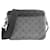 Borsa a tracolla Louis Vuitton Monogram Eclipse Reverse Trio Messenger Nero Grigio