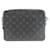 Borsa a tracolla Louis Vuitton Monogram Eclipse Reverse Trio Messenger Nero Grigio - vista 2