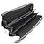 Portefeuille Zippy XL Monogram Eclipse Louis Vuitton Noir - vue 5