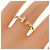 Tiffany & Co Anello Tiffany T Wire in oro giallo 18K - vista 5