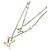 Collana Louis Vuitton Lady LV M02515 Argento - vista 3