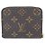 Louis Vuitton Monogram Zippy Münzbeutel Braun Pink - Ansicht 2