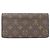 Cartera Sarah Monogram Louis Vuitton Castaño Fucsia - vista 2