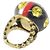 Anello Gucci 539112 con fascia dorata multicolore D'oro - vista 2