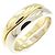 Anello Cartier Love Me in Oro Bianco e Giallo