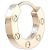 Orecchini Love Stud in oro rosa 18K Cartier