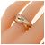 Anello Cartier Trinity in oro 18K e diamante - vista 4