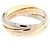 Anello Cartier Trinity in oro rosa bianco e giallo 18K