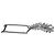 Collana Plume Chanel Fine Jewelry Bianco Silver hardware - vista 2