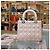 Borsa in pelle di pecora Dior Rosa - vista 2