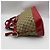 Borsa Tote Gucci Monogram Canvas Heart Charm Rosso Beige - vista 4