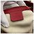 Borsa Tote Gucci Monogram Canvas Heart Charm Rosso Beige - vista 7