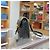 Borsa a tracolla Gucci Marmont piccola in pelle nera Nero - vista 3
