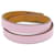 Hermès Bracelet Charme Hermes Mini Kelly Double Tour Rose Doré  - vue 2