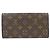 Louis Vuitton Monogram Porte Monnaie Credit Wallet Marrone - vista 2