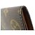 Louis Vuitton Monogram Porte Monnaie Credit Wallet Marrone - vista 4