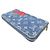 Cartera Zippy en denim Monogram Cherry Louis Vuitton Azul - vista 3