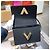 Borsa Louis Vuitton Twist MM in pelle Epi Nero - vista 6