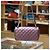 Borsa Chanel Classic Flap Medium in agnello metallizzato viola Porpora - vista 2