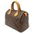 Borsa Louis Vuitton Monogram Speedy 25 Marrone - vista 3