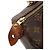 Borsa Louis Vuitton Monogram Speedy 25 Marrone - vista 5