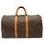 Borsa Boston Louis Vuitton Monogram Keepall 50 Marrone