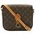 Borsa a Spalla Louis Vuitton Monogram Saint Cloud GM 24 Marrone