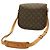 Borsa a Spalla Louis Vuitton Monogram Saint Cloud GM 24 Marrone - vista 3