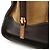 Borsa Loewe Amazona 27 Beige Marrone scuro - vista 6