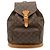 Zaino Louis Vuitton Monogram Montsouris GM Marrone - vista 2