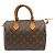 Borsa Louis Vuitton Monogram Speedy 25 M41528 Marrone - vista 2